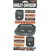 Jolee's Boutique® *Harley-Davidson® Leather Pockets* Dimensional STICKER Embellishments