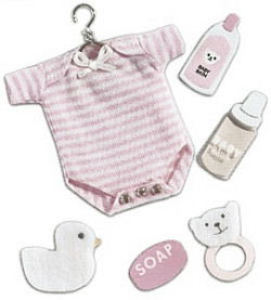 Jolee's Boutique® *Baby Girl Outfit* Dimensional STICKER Embellishments