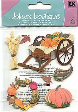 Jolee's Boutique® *Pumpkin Harvest* Dimensional Embellishments
