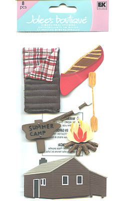 Jolee's Boutique® *Camp Cabins* Dimensional Embellishments