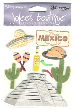 Jolee's Boutique Destinations® *Mexico* Dimensional Embellishments