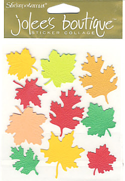 Stickopotamus® JOLEE'S BOUTIQUE *Fall Leaves* STICKER Collage