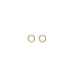 4.8mm Round Gold Plated (21 gauge) JUMP RINGS