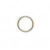 12mm Smooth Round Gold Plated (20 gauge) JUMP RINGS
