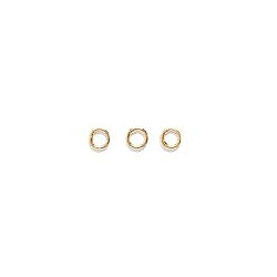 3.8mm Round Gold Plated (21 gauge) JUMP RINGS