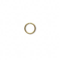 7mm Round Gold Plated (20 gauge) JUMP RINGS