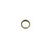 7mm Fancy Round Gold Plated (19 gauge) JUMP RINGS