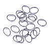 8x11mm Silver-Plated Oval (19 guage) JUMP RINGS