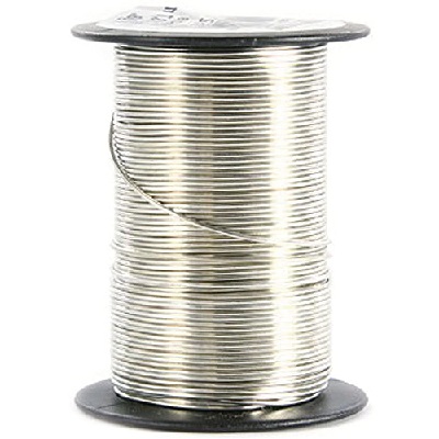 THE BEADERY™ 15 YDS. - 20 Gauge JEWELRY WIRE (2485-218): Silver