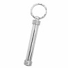 Secret Compartment Brushed Satin Nickel Beadable KEYCHAIN KIT