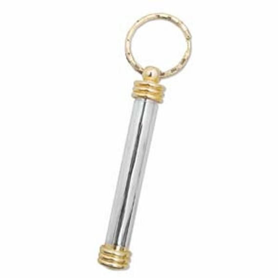 Secret Compartment 24kt Gold Beadable KEYCHAIN KIT