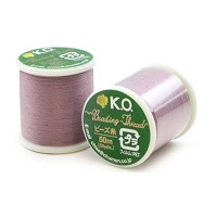 MIYUKI® (KO) Japanese Nylon BEADING THREAD Size B, 50 Meters (55 Yards) - #18 Lilac