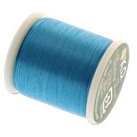MIYUKI® (KO) Japanese Nylon BEADING THREAD Size B, 50 Meters - #24 Turquoise