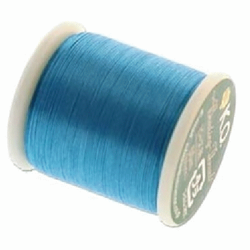 MIYUKI® (KO) Japanese Nylon BEADING THREAD Size B, 50 Meters - #24 Turquoise