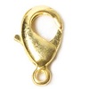 7x12mm Gold Plated Lobster Claw CLASPS