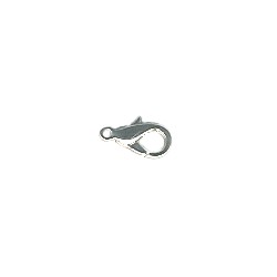 11mm Rhodium Plated Lobster Claw CLASP