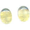 10x13mm Lemon Quartz SCARAB, BEETLE Beads