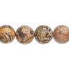 12mm Leopardskin Jasper ROUND Beads