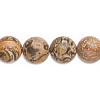 12mm Leopardskin Jasper ROUND Beads