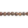 6mm Leopardskin Jasper ROUND Beads