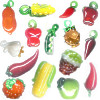 Lampwork Glass FRUIT & VEGGIE Bead Mix