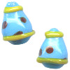 11x13mm Lampwork Glass PARTY HAT Beads