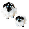 14mm to 22mm Lampwork Glass SHEEP & LAMB Beads