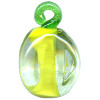 13x24mm Lampwork Glass STARFRUIT Charm Bead