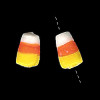 10x15mm Lampwork Glass CANDY CORN Beads