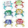 15x20mm Lampwork Glass CRAB Bead Assortment