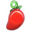 15x30mm Lampwork Glass MANGO Charm Bead