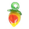 Lampwork Glass NECTARINE Bead/Charm