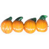 10x13mm Lampwork Glass PUMPKIN Beads