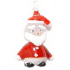 15x25mm Lampwork Glass SANTA Charm Bead