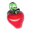 12x18mm Lampwork Glass STRAWBERRY Charm Bead