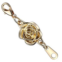 12x39mm Magnetic ROSE CLASP ~ Gold