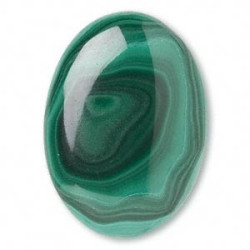 18x25mm Malachite (Natural) OVAL CABOCHON