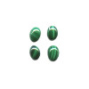 4x6mm Malachite OVAL CABOCHONS