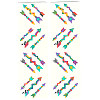Mrs. Grossman® (Circa 1996) *Southwest Arrows* STICKERS