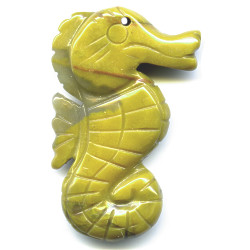 30x50mm Mookite SEAHORSE Pendant/Focal Bead