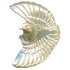 36x52mm Natural Mother of Pearl EAGLE Pendant/Focal Bead