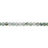 4mm Moss Agate ROUND Beads