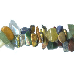 34" Strand Multi Gemstone CHIP/NUGGET Beads