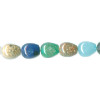 7x9mm Mixed Gemstone EGG/TEARDROP Beads