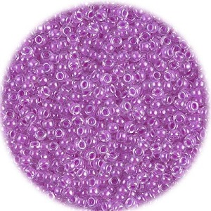 MIYUKI 11/0 Japanese SEED BEADS - Luminous Plum Crazy