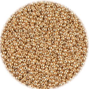 MIYUKI 15/0 Japanese SEED BEADS - Galvanized Yellow gold