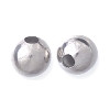 6mm Nickel SMOOTH ROUND Beads