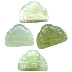 13x14mm New Jade Serpentine BUDDHA Beads