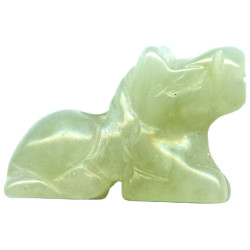 16x20mm New Jade Serpentine 3-D HORSE Animal Fetish Bead