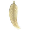 14x54mm Translucent Natural Shell FEATHER Pendant/Focal Beads